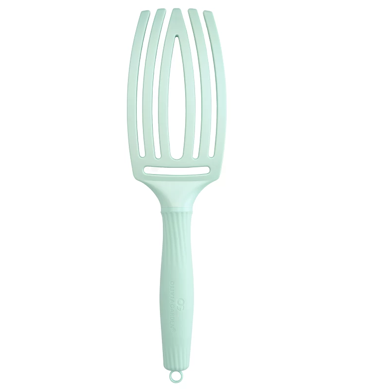 Olivia Garden Fingerbrush Care Iconic Boar&Nylon Arctic Teal