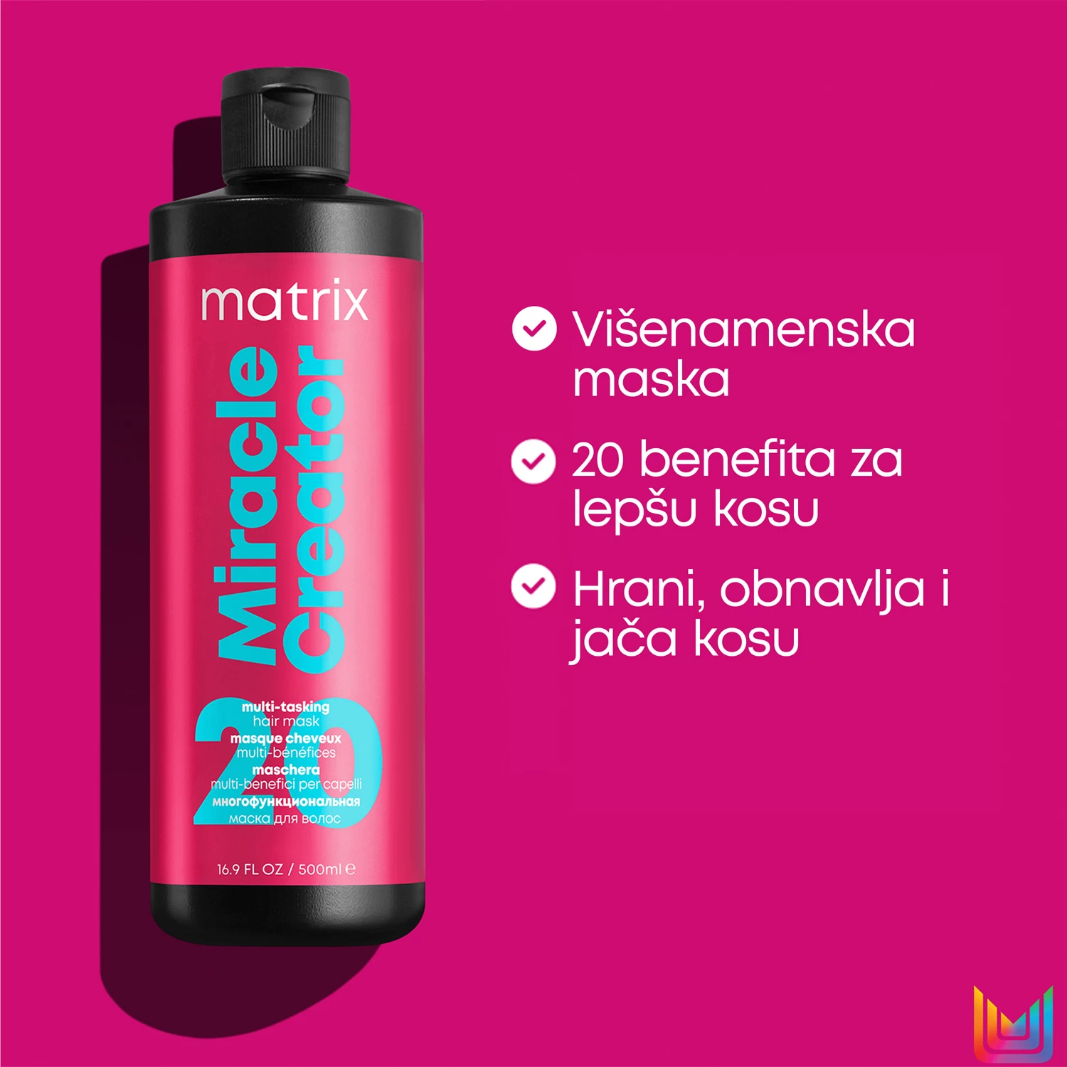 Matrix Miracle Creator maska 500ml